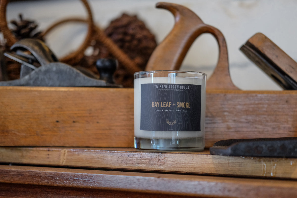 tobacco and bay leaf candle Soy (Tobacco Leaf) Tobacco and Bay Leaf is a warm woodsy scent Bay Leaf & Smoke Soy