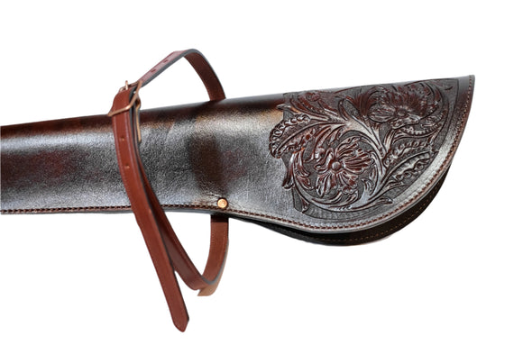 backpack rifle scabbard leather The Hank Rifle Scabbard – Twisted Arrow Goods