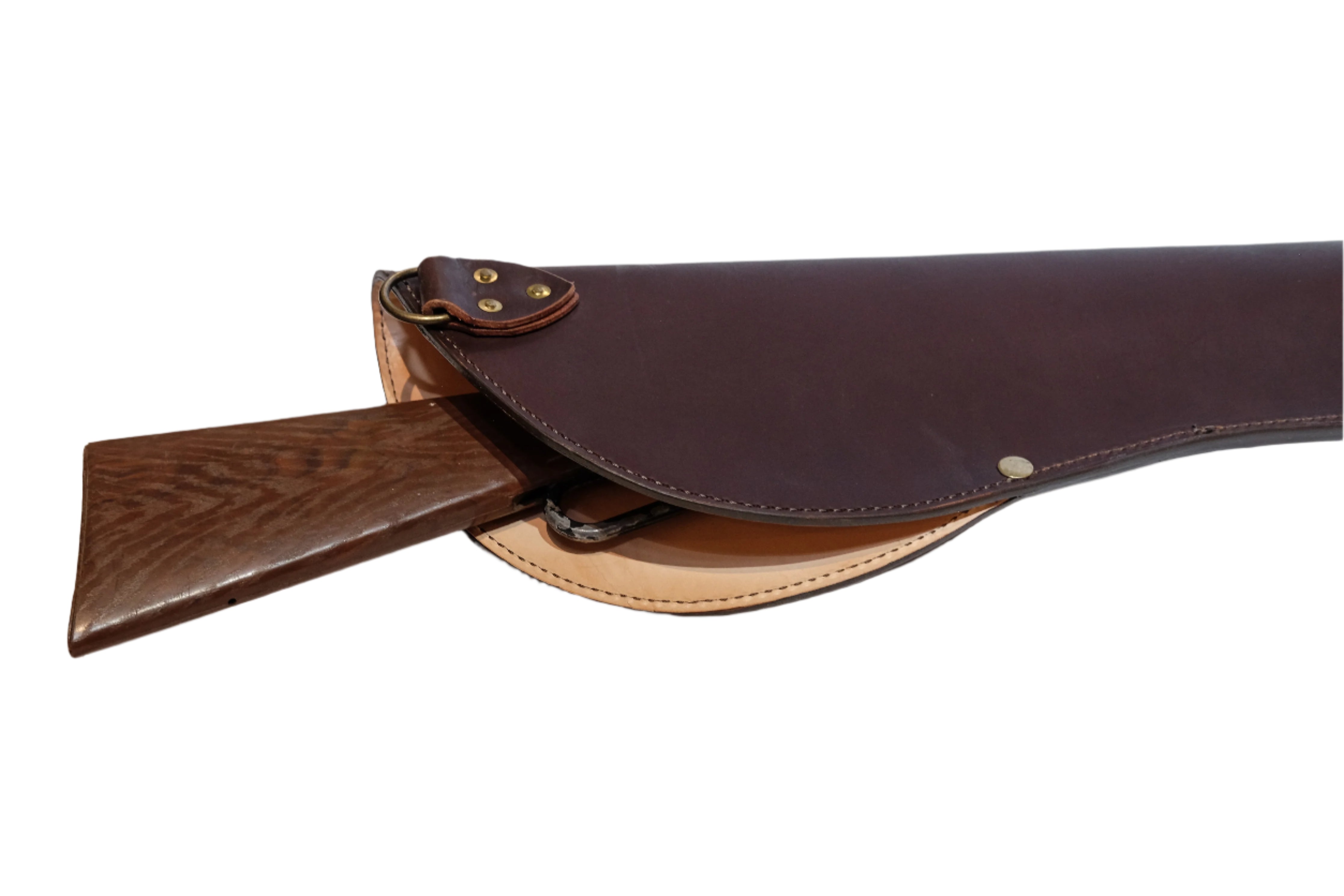 backpack scabbard leather The Hank Rifle Scabbard – Twisted Arrow Goods