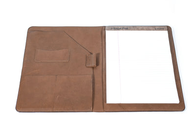 Sylvester Leather Padfolio