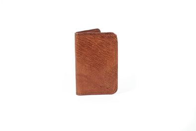 Quinton Vertical Bifold Wallet - Brown